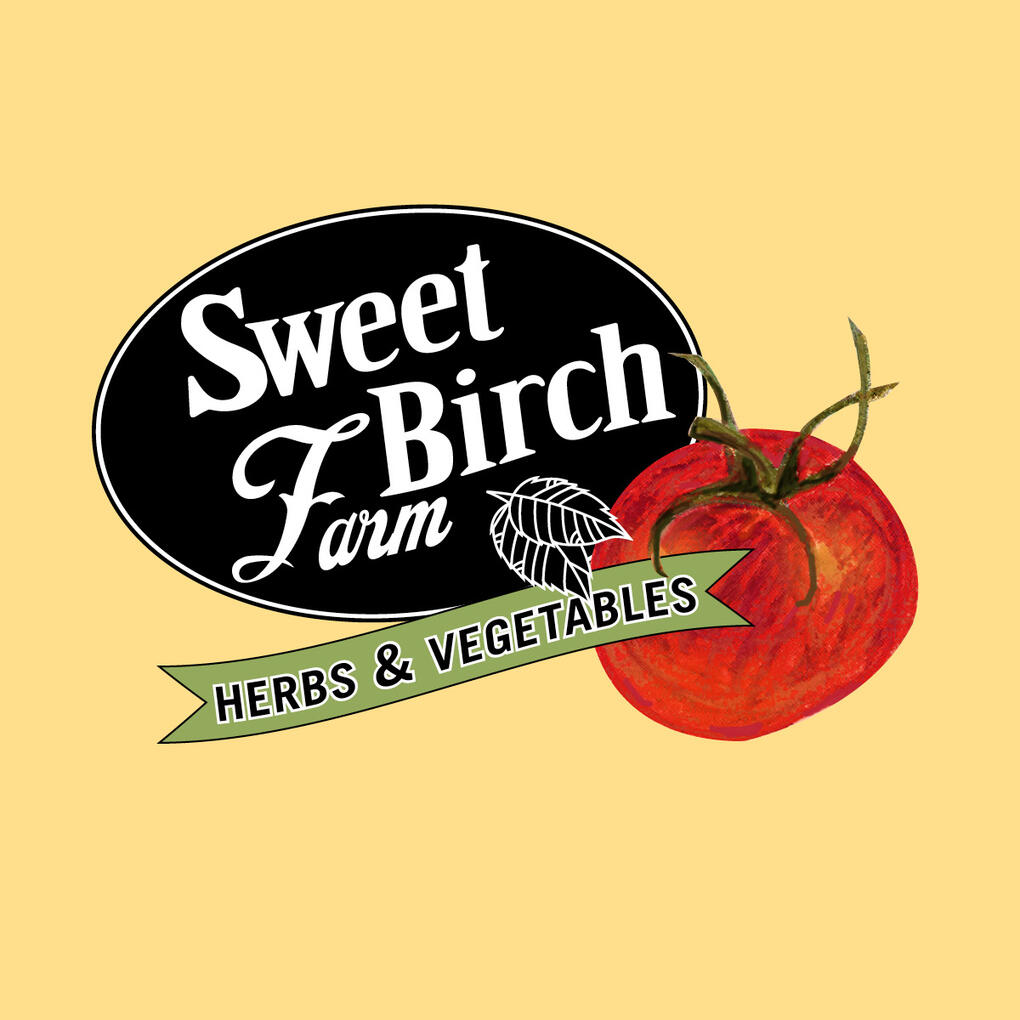 Sweet Birch Farm logo design